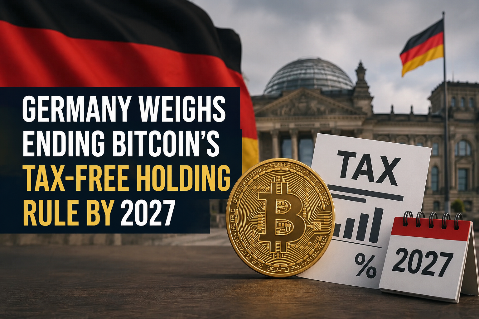 Germany Weighs Ending Bitcoin Tax-Free Rule